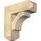 Ekena Millwork Westlake Craftsman Rough Sawn Bracket w/ Offset Brace, Douglas Fir, 8"W x 22"D x 22"H BKT0806X22X22WTL04RDF - alternate 1